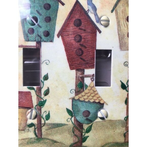 Deco Style Light Switch Plate Wall Plate Metal American Tack & Hardware 1999 - Picture 3 of 5